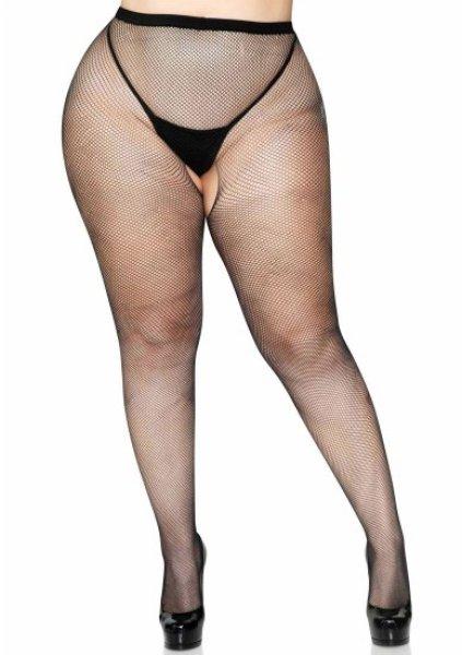 LEG AVENUE PLUS SIZE CROTCHLESS PANTYHOSE