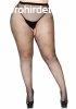 LEG AVENUE PLUS SIZE CROTCHLESS PANTYHOSE
