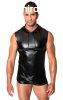 NOIR H081 Frenzy Sleeveless Hoodie XXL