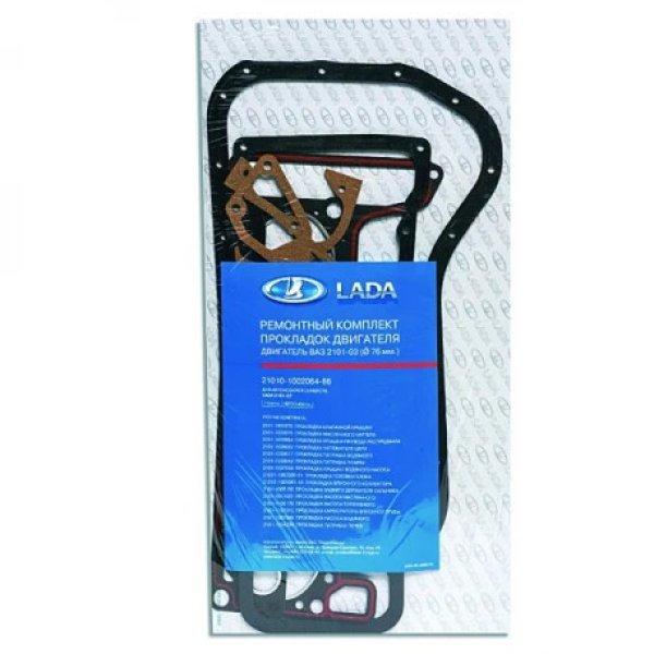 Motortömítés készlet (76 mm) – VAZ 2101 (teljes motorhoz)
(21010-1002064-86)