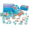 24 darabos puzzle kszlet fmdobozban (autk)