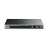 TP-LINK Switch 10x1000Mbps (8xPOE+) Fmhzas Asztali, LS1210