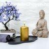 Vog Und Arths Gyertya - arany, illatmentes - 130 g (58807B)