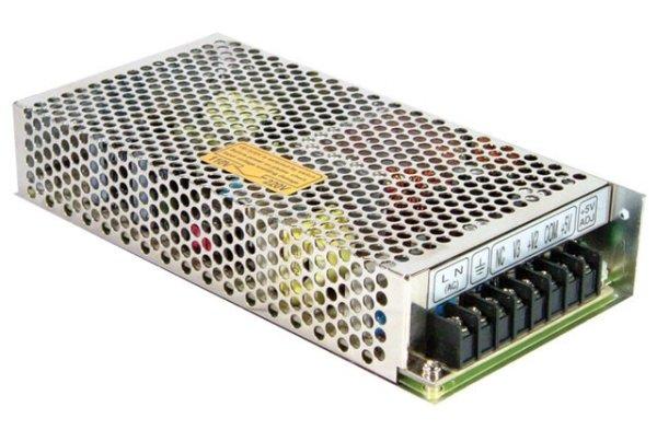 MEAN WELL RQ-125C 5V 10A / 15V 4A / -5V 1A / -15V 0,5A 122W 4 kimenetű
tápegység