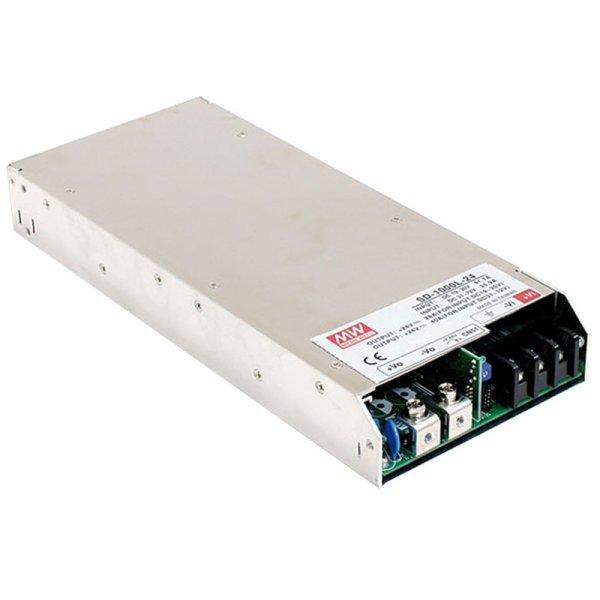 MEAN WELL SD-1000H-24 1 kimenetű DC/DC konverter; 960W; 24V 40A; 2kV szigetelt