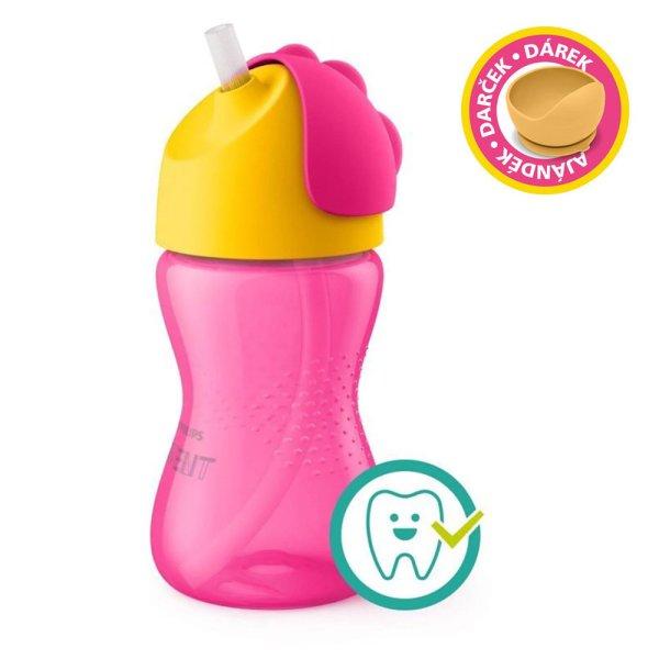Philips AVENT itatópohár rugalmas szívószállal 300ml 12hó lányos - most
Petite and Mars szilikon tálkával