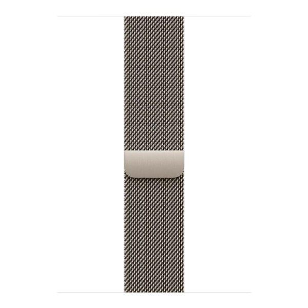 Apple Watch 46mm Natural Milanese Loop - S/M