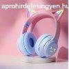 RGB cicafles Bluetooth gamer fejhallgat LP55533-kr