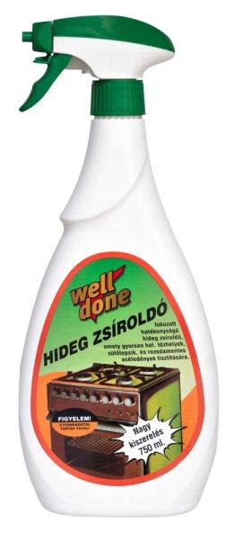 Well Done hideg zsíroldó 750 ml szf.