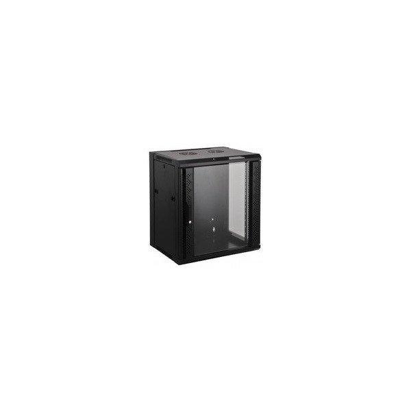 Manhattan Rackszekrény - 19" fali kivitel (12U, 635 (h) x 570 (w) x 450
(d) mm, Flatpack, Fekete)