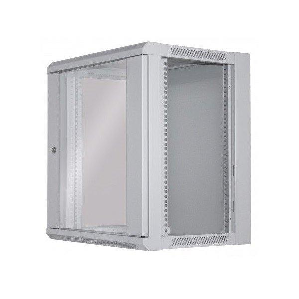 Manhattan Rackszekrény - 19" fali kivitel (12U, 635 (h) x 570 (w) x 450
(d) mm, Flatpack, Szürke)