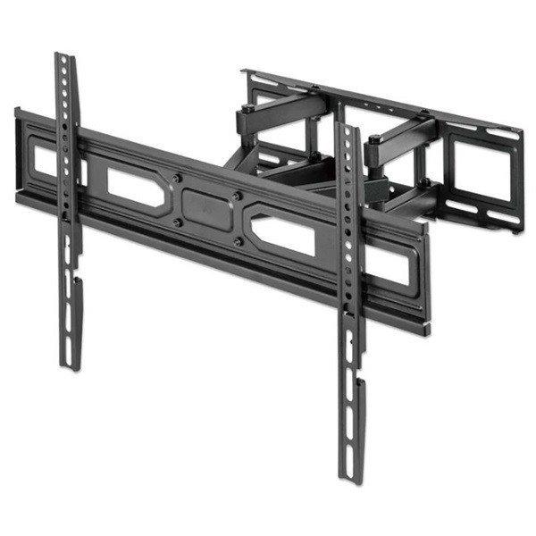 Manhattan TV állvány - Fali, dönthető, forgatható, szintezhető, TV
állvány Fekete (max.VESA:600x400)(37"-80"-ig)