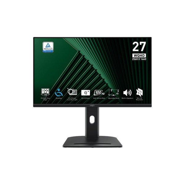 MSI 27" PRO MP275QPG QHD IPS 100Hz HDMI/DP fekete monitor