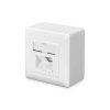 DIGITUS DN-9006-N Cat6 Modulo50 dupla falon kvli aljzat 2x