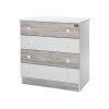 Lorelli Komd - White & Artwood -j