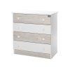 Lorelli Komd - White & Light Oak -j