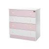 Lorelli Komd - White & Orchid Pink 