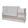 Lorelli Maxi Plus kombi gy 70x160 - Trio White/Ligh Oak