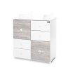 Lorelli Cupboard pelenkz komd - White & Artwood J