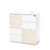 Lorelli Cupboard pelenkz komd - White & Light Oak J