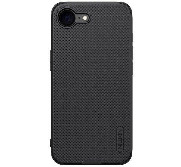 NILLKIN SUPER FROSTED PRO MAGNETIC műanyag telefonvédő (mágneses,
ütésállóság, gumírozott) FEKETE Apple iPhone 16e