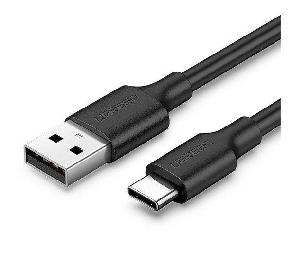 UGREEN US287 adatkábel (USB - Type-C, 2A, 100cm) FEKETE