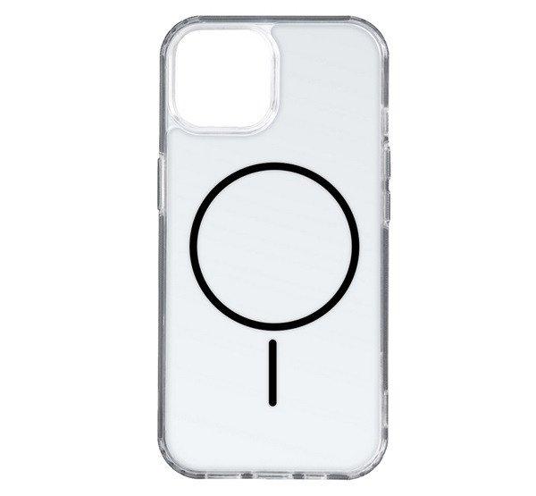 Szilikon telefonvédő (ultravékony, műanyag hátlap, MagSafe, légpárnás
sarok) FEKETE Apple iPhone 16 Pro