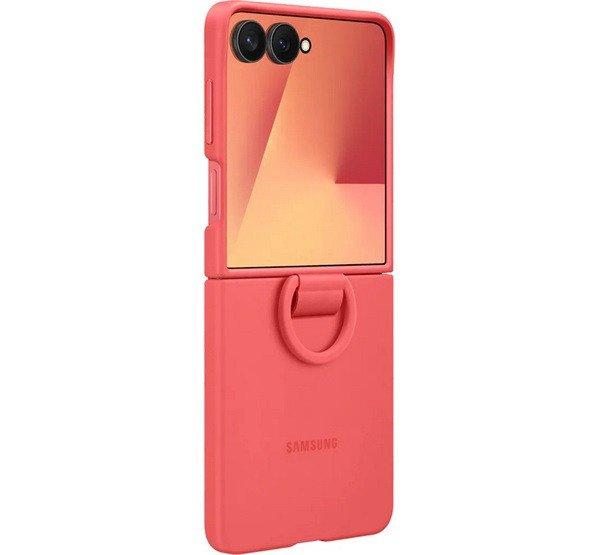 SAMSUNG szilikon telefonvédő (telefongyűrű) KORALLPIROS Samsung Galaxy Z
Fold7 (SM-F966)