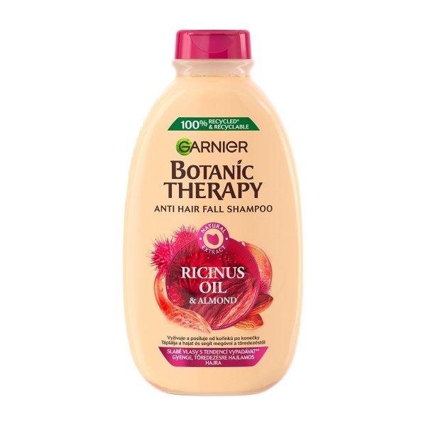 Garnier Erősítő sampon ricinus és mandulaolajjal a gyenge és törékeny
hajra Botanic Therapy (Fortifying Shampoo) 400 ml