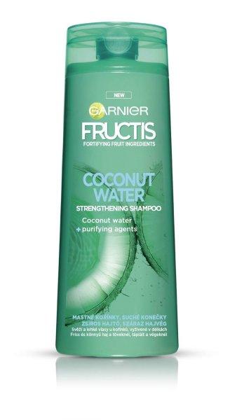 Garnier Erősítő sampon zsíros hajgyökerekhez Coconut Water (Strengthening
Shampoo) 400 ml