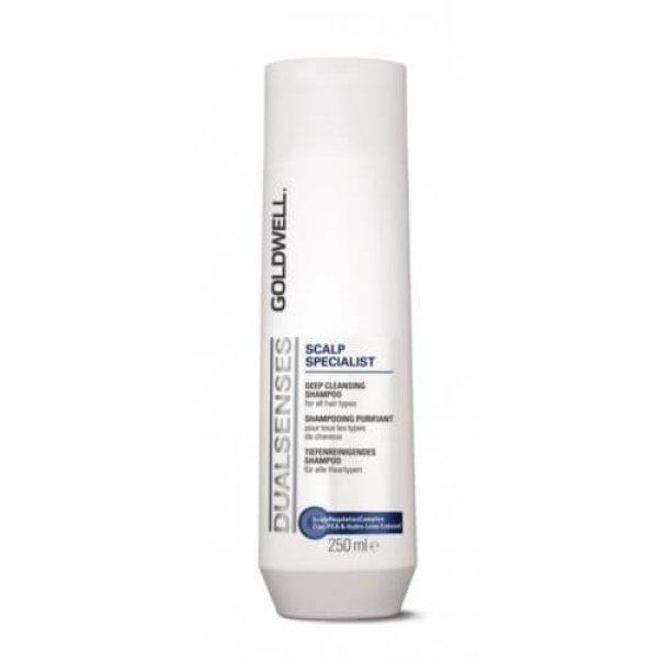 Goldwell Mélytisztító sampon minden hajtípusra Dualsenses Scalp Specialist
(Deep Cleansing Shampoo) 250 ml