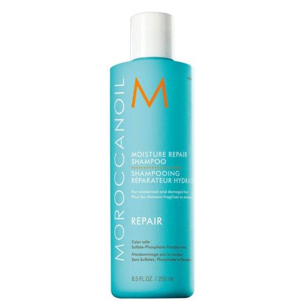 Moroccanoil Regeneráló sampon argánolaj tartalommal gyenge és sérült hajra
(Moisture Repair Shampoo) 250 ml