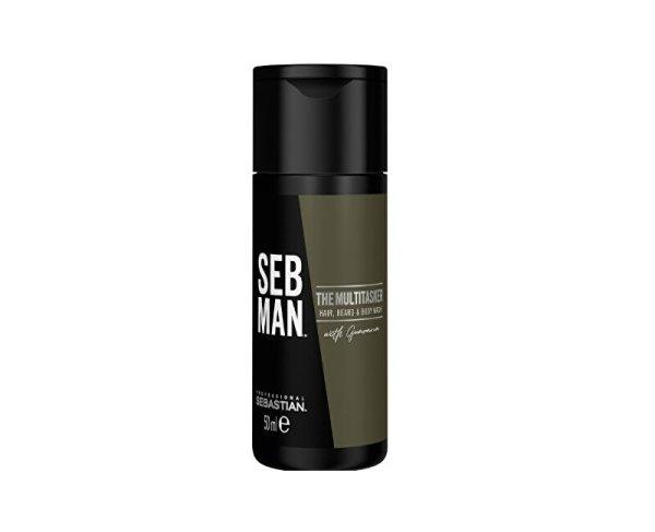 Sebastian Professional Haj-, szakáll- és testsampon SEB MAN The Multitasker
(Hair, Beard & Body Wash) 50 ml