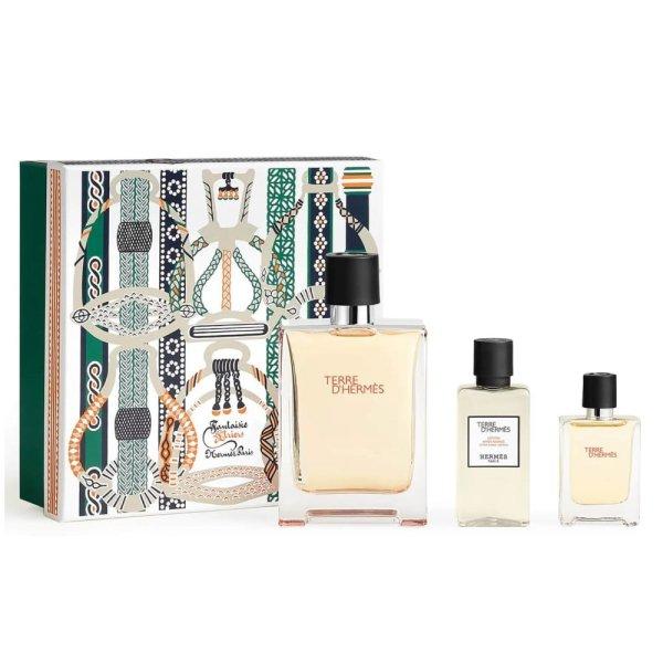 Hermes Terre D´ Hermes - EDT 100 ml + after shave 40 ml + EDT 12,5 ml 12,5 ml