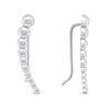Brilio Silver Minimalista hossz ezst flbeval EA80W