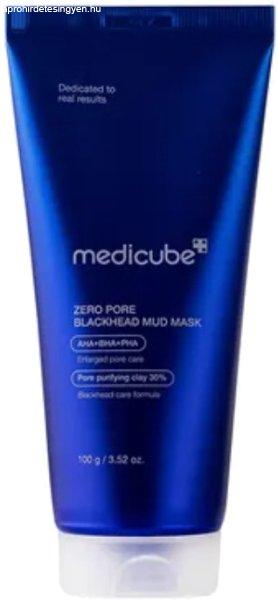 Medicube Hámlasztó maszk zsíros bőrre Zero Pore (Blackhead Mud Mask) 100 g