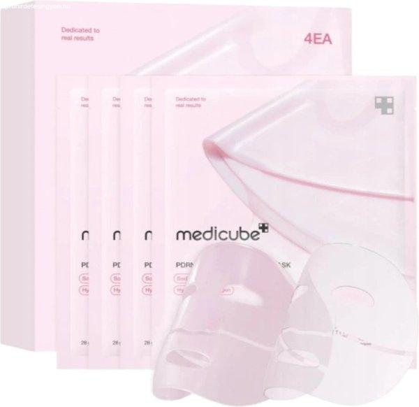 Medicube Kollagénes gél maszk PDRN Pink (Collagen Gel Mask) 4 x 28 g