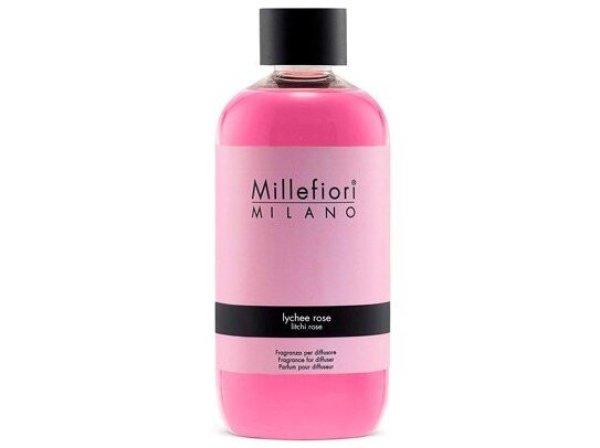 Millefiori Milano Utántöltő aromadiffúzorhoz Natural Lychee Rose 250 ml