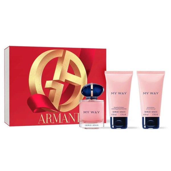 Giorgio Armani My Way - EDP 50 ml (újratölthető) + testápoló 50 ml +
tusfürdő 50 ml