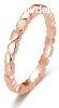 Beneto Aranyozott ezst gyr szvvel AGG344-ROSE 56 mm