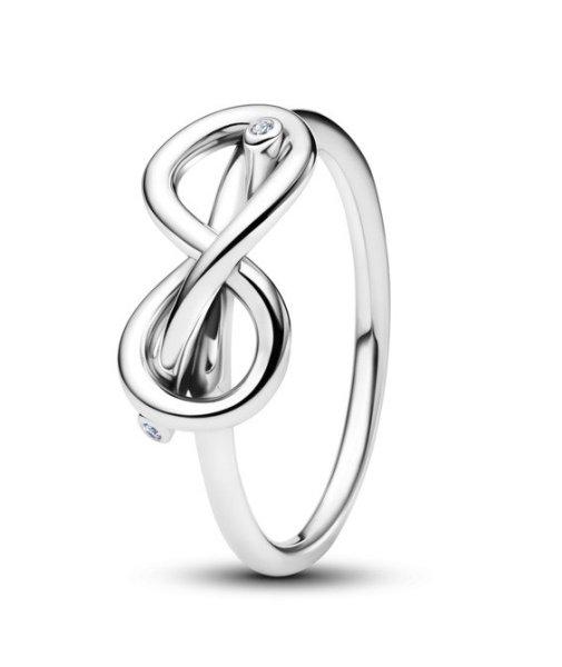 Pandora Ezüst gyűrű Csomó végtelennel Moments 193759C01 54 mm