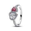 Pandora Ezst gyr Csillog szvek glrival Timeless 19366