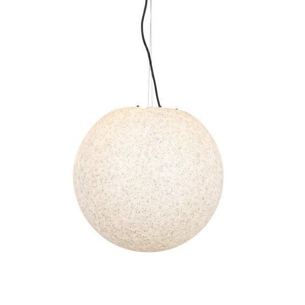 Modern kültéri lógólámpa szürke 45 cm IP65 - Nura