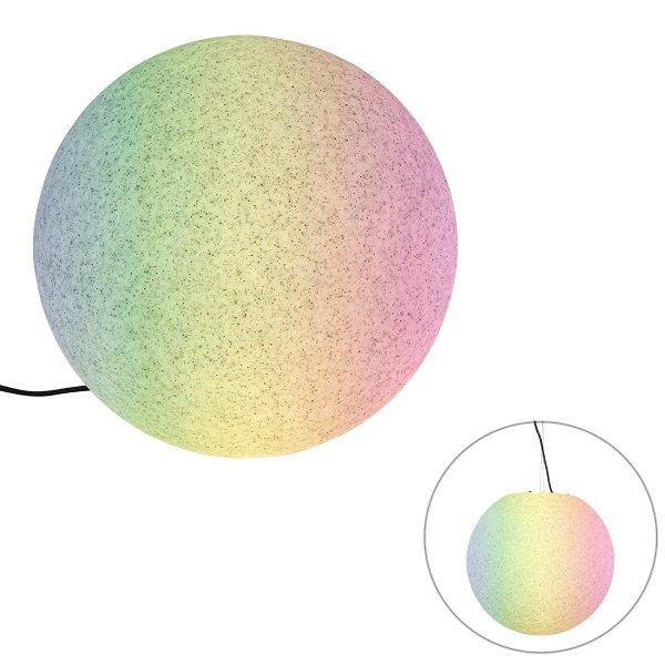 Okos kültéri lámpa szürke 45 cm IP65 LED-del - Nura