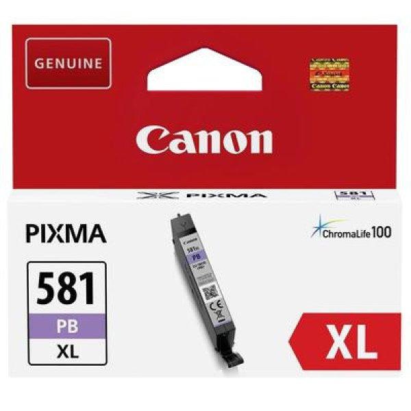 CANON® CLI-581XL EREDETI TINTAPATRON Blue Photo 8,3 ml (≈ 470 oldal) (
2053C001 )