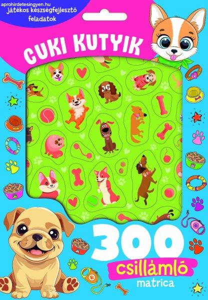 Cuki kutyik - 300 csillámló matricával