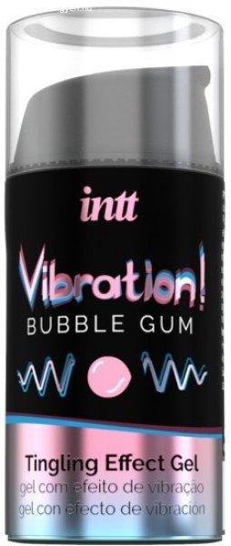 Intt Tingling Effect Vibration Gel Bubble Gum 15 ml