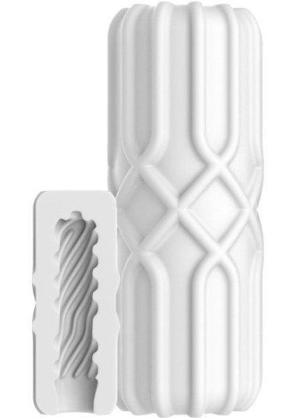 ToyJoy Hero Large Masturbator Hexo White