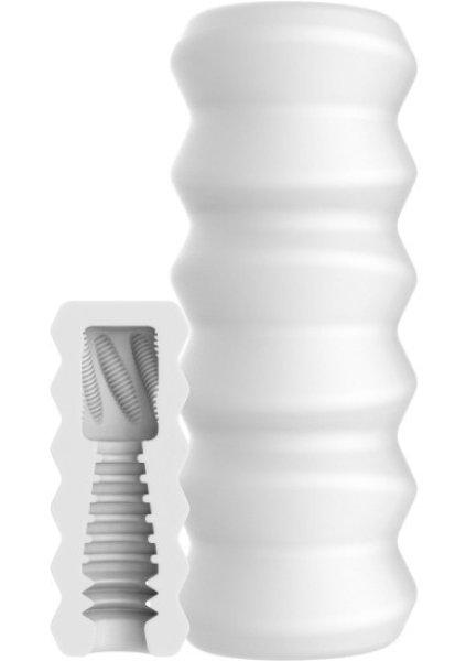 ToyJoy Hero Large Masturbator Pilar White