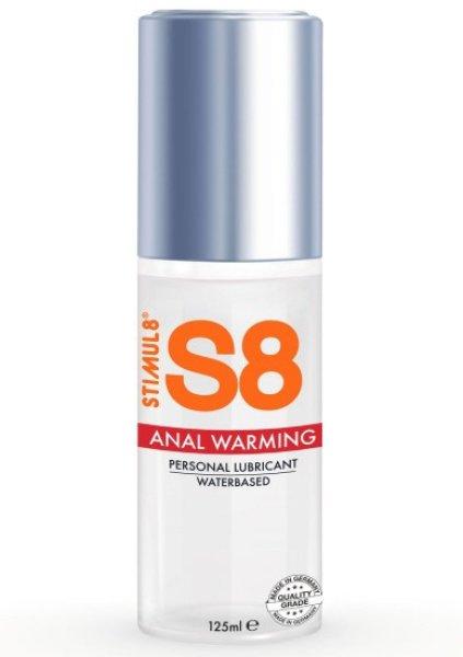 S8 WB Warming Anal Lube 125 ml